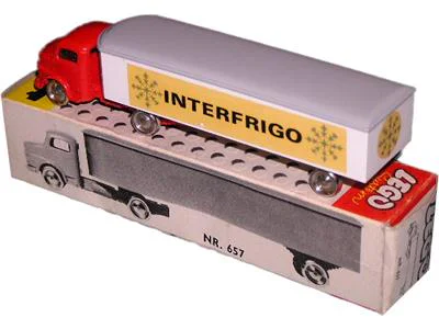 1:87 Mesades transport van 乐高 LEGO 657-2 image 4