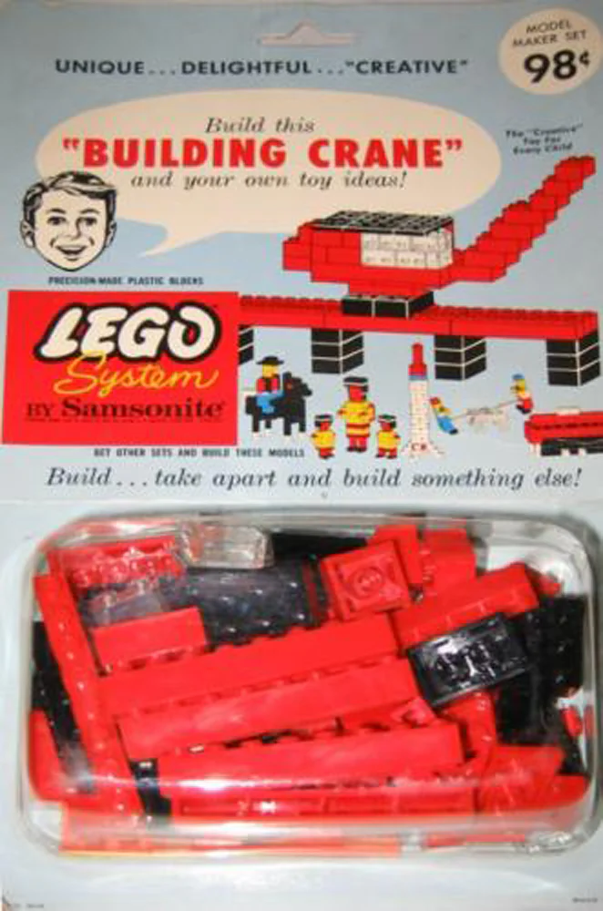 Construction crane 乐高 LEGO 804-2