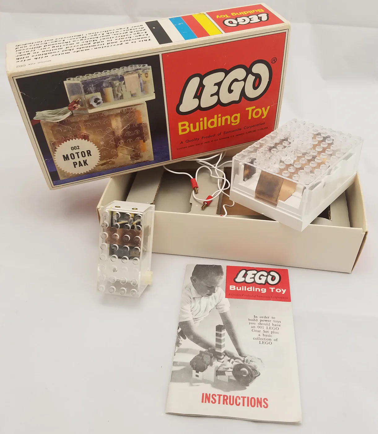 4.5V Samsonite Gears Motor Set 乐高 LEGO 002