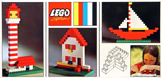 Basic Building Set in Cardboard 乐高 LEGO 010 image 6