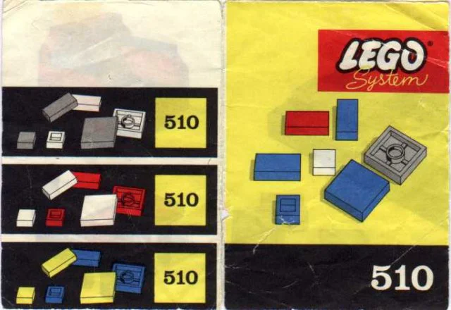 Roofing tiles 乐高 LEGO 510-2 image 1