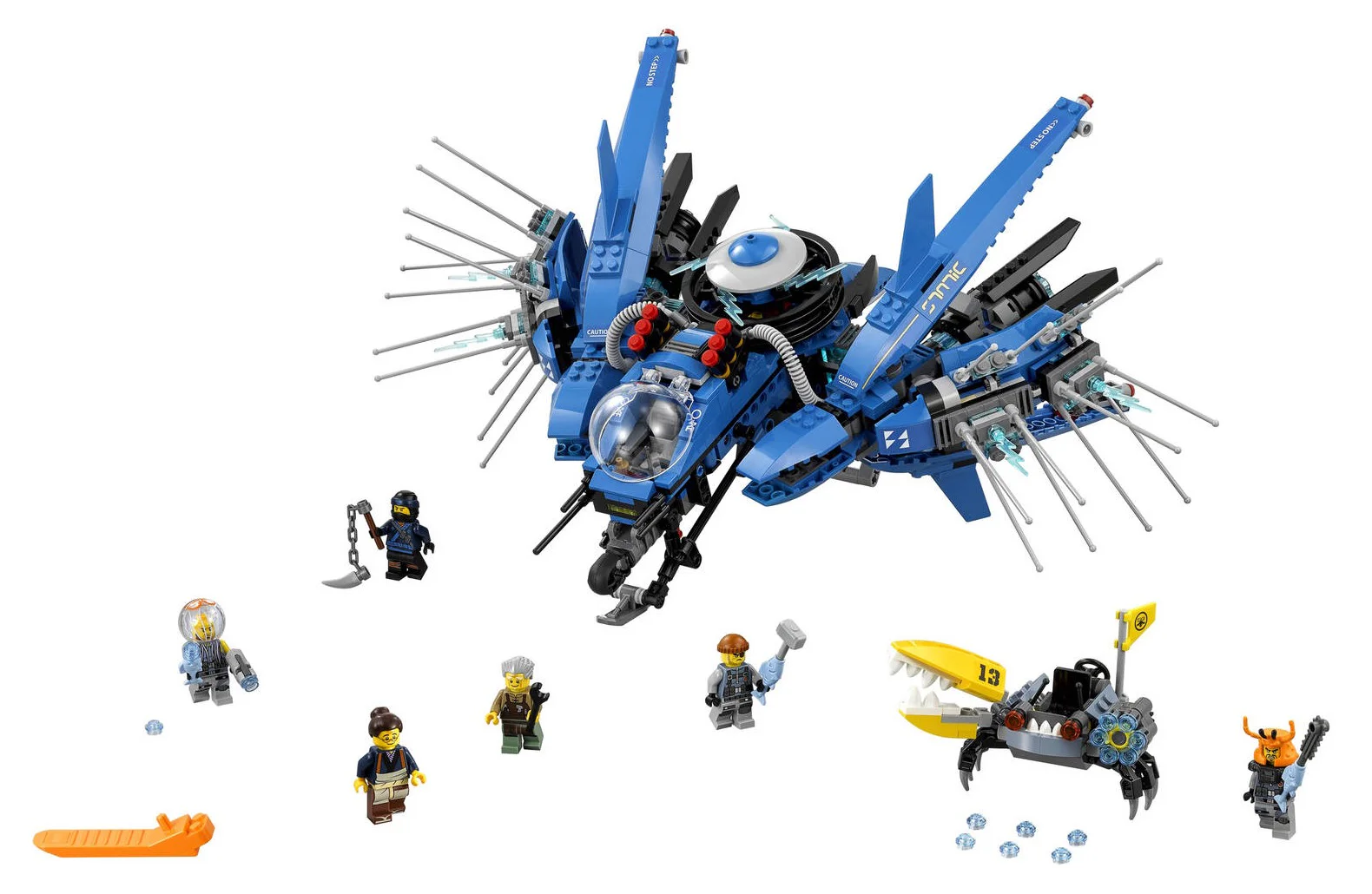 Lightning Fury Fighter of Thunder Ninja. 10721