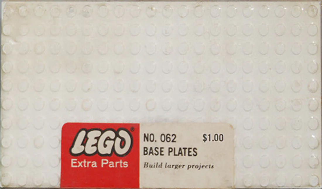 Five pieces of base plates with a size of 10 by 20. 乐高 LEGO 062 image 1