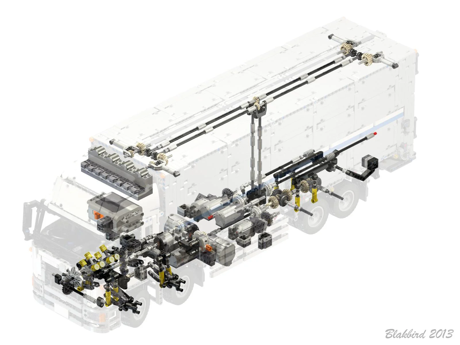 Kawasaki Logistics Trailer Truck 启智乐 23025 image 6
