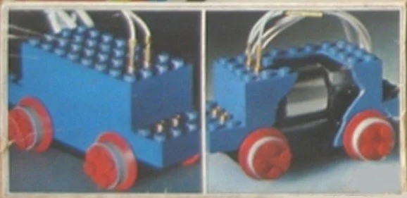 4.5V Motor with Wheels LEGO 100-2 image 1