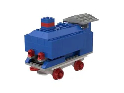 Steam Locomotive with Electric Motor