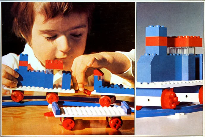 "Beginner's Train Set without Engine" 乐高 LEGO 111-2 image 1