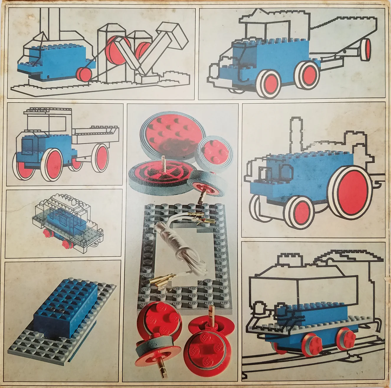4.5V Motor with Wheels LEGO 100-2 image 2