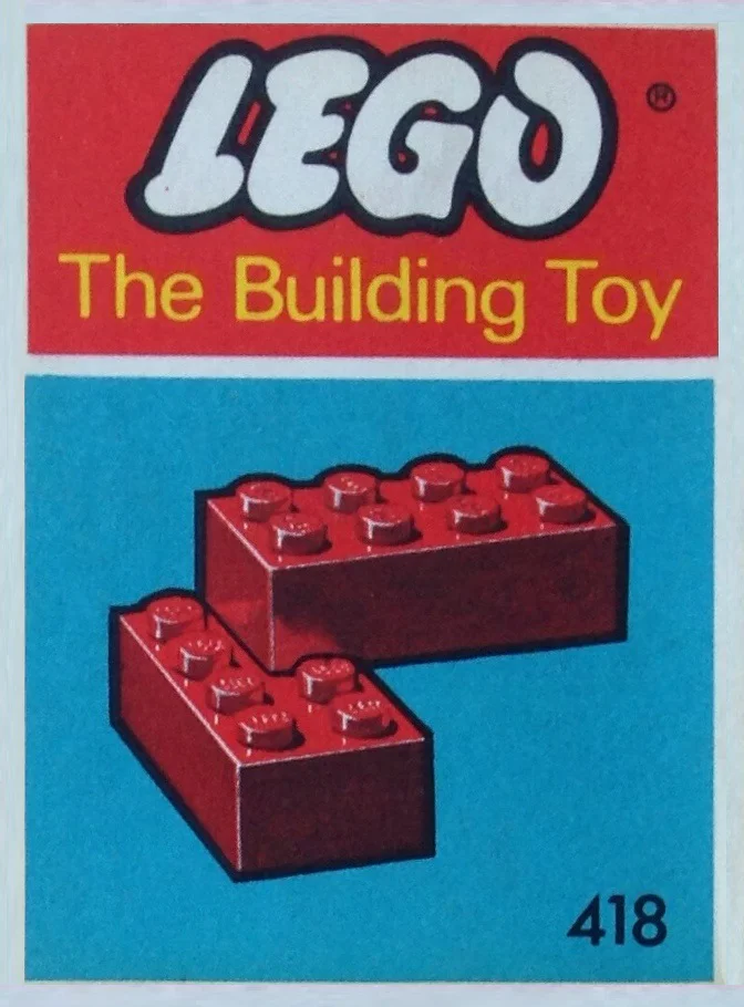 Two by Four (Building Toy) 乐高 LEGO 418