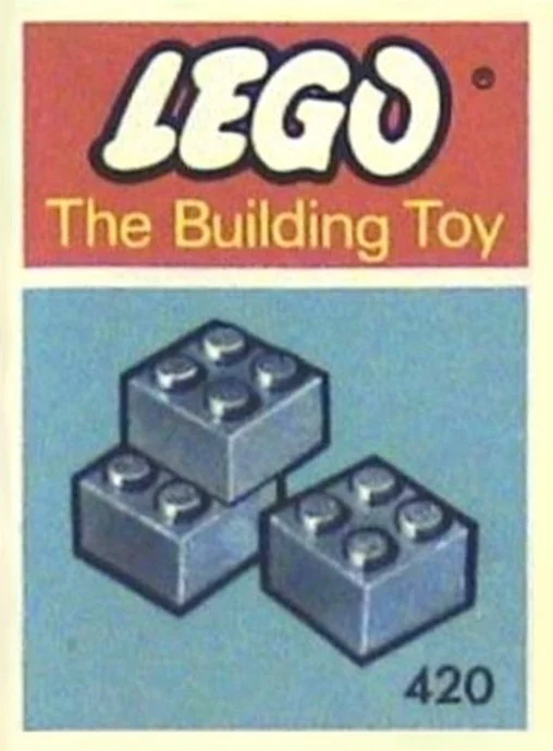 2 x 2 Bricks (The Building Toy) 乐高 LEGO 420-3