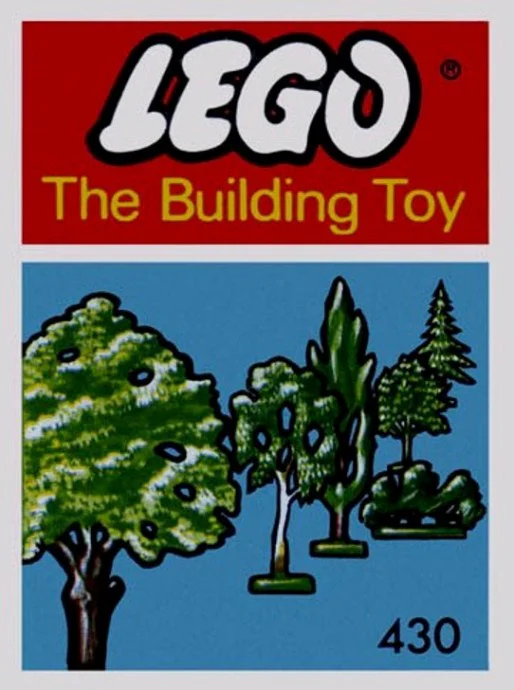 Six Trees and Bushes 乐高 LEGO 430-2