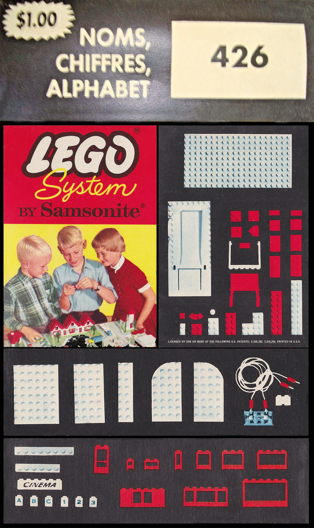 7 Named Beams (The Building Toy) 乐高 LEGO 426 image 1