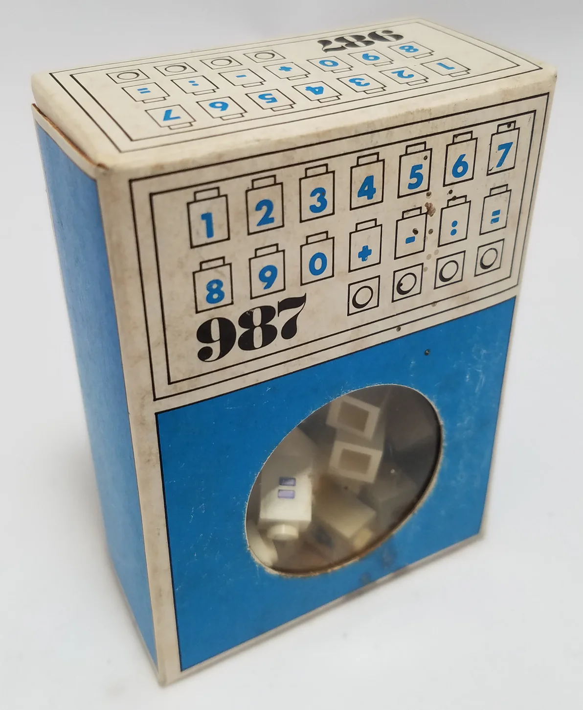50 numerical building blocks 乐高 LEGO 987 image 2