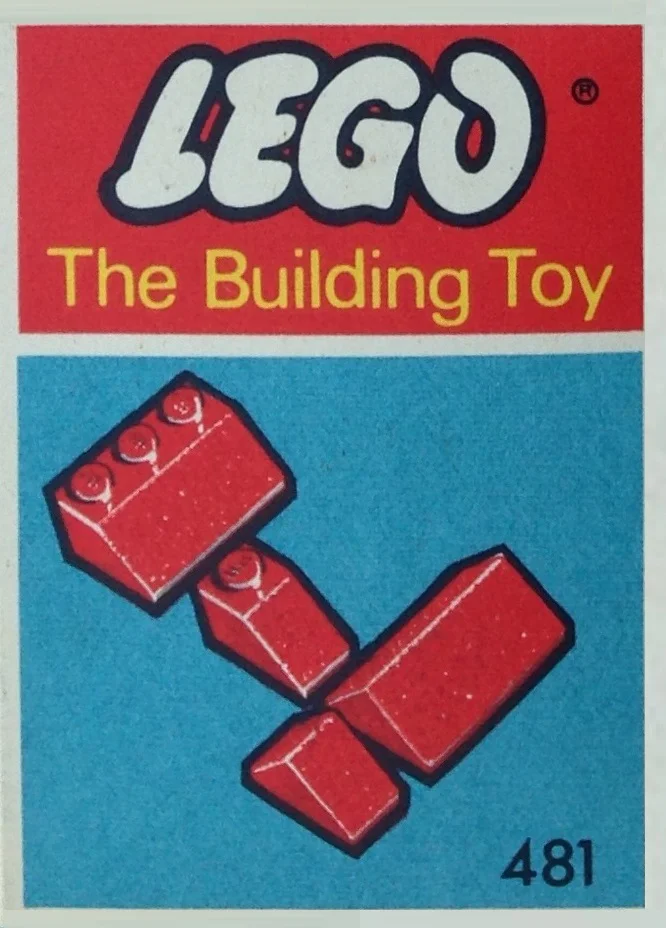 "Gradients and Gradients Twice Two times Three and Two times One" 乐高 LEGO 481