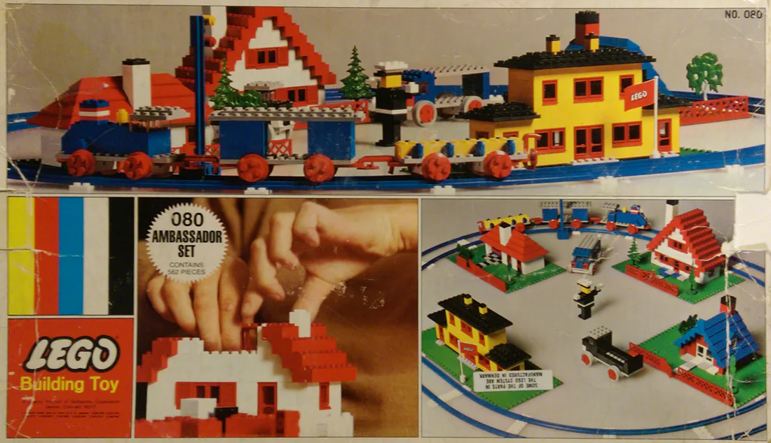 "Standard Construction Kit with Railway" 乐高 LEGO 080-2 image 1