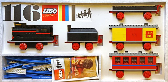 Beginner's Train Set with Engine 乐高 LEGO 116