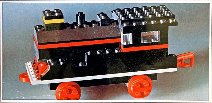 Steam locomotive 乐高 LEGO 117 image 1