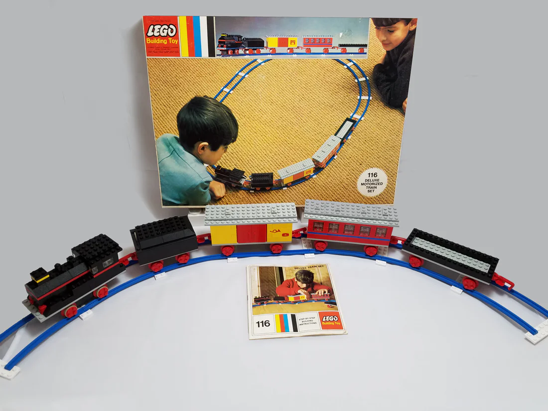 Beginner's Train Set with Engine 乐高 LEGO 116 image 1