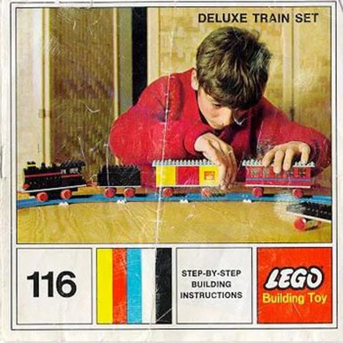 Beginner's Train Set with Engine 乐高 LEGO 116 image 2