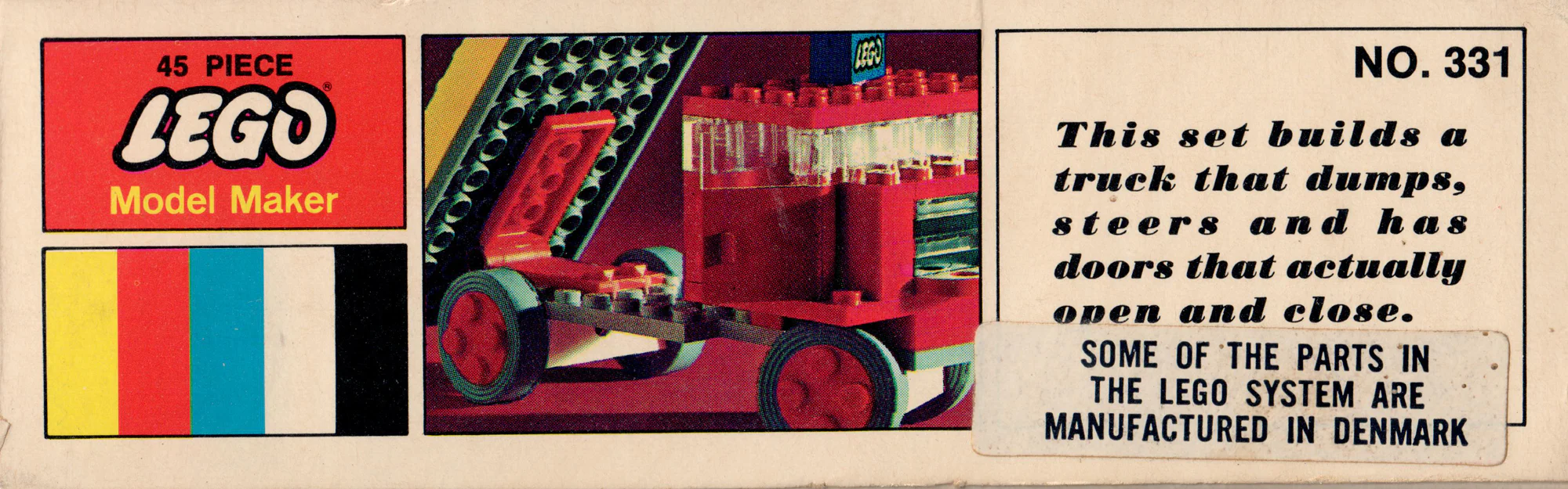 Electric truck 乐高 LEGO 333-3 image 11