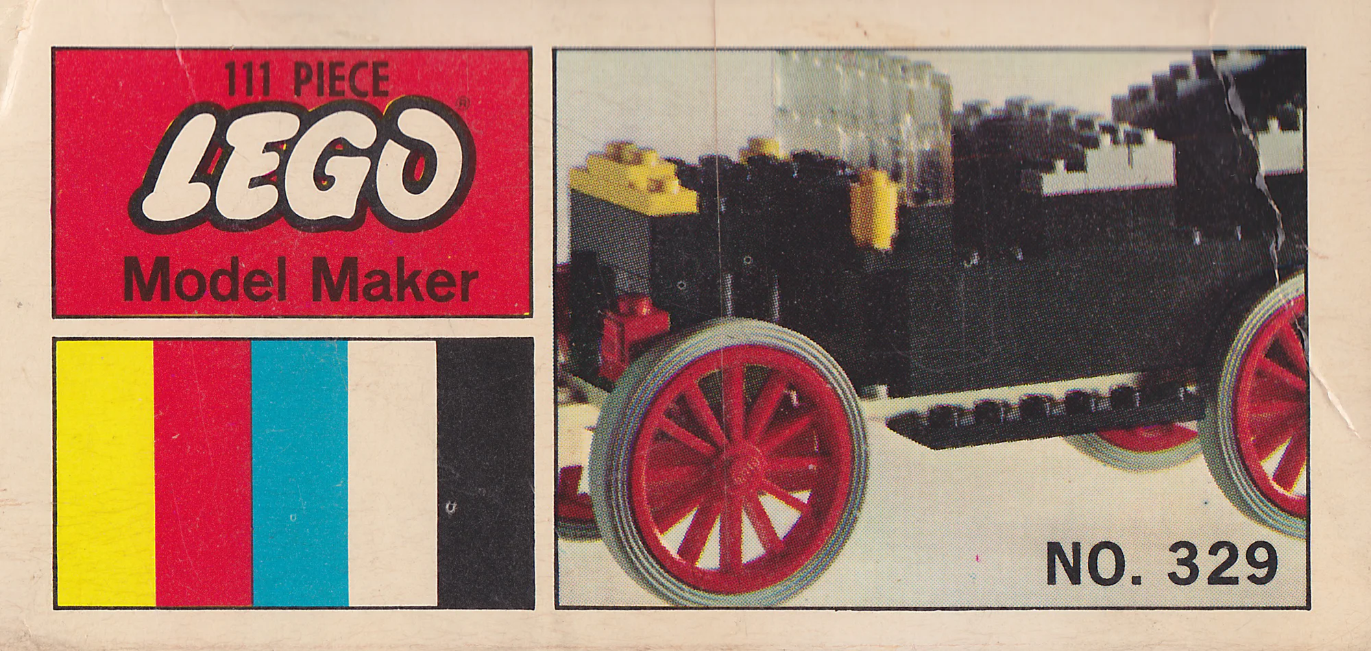 Vintage car 乐高 LEGO 329 image 7