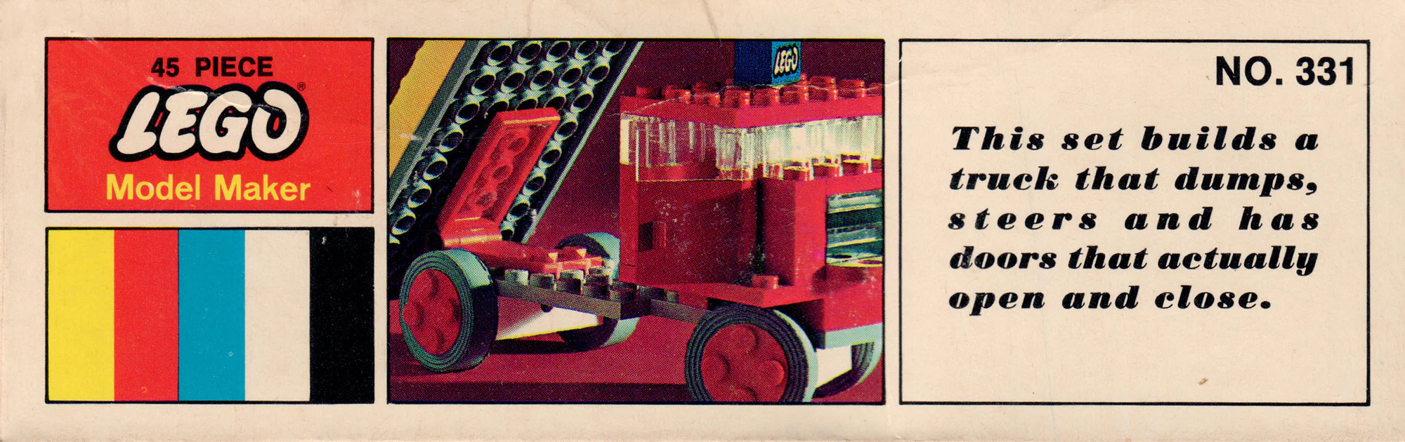 Electric truck 乐高 LEGO 333-3 image 15