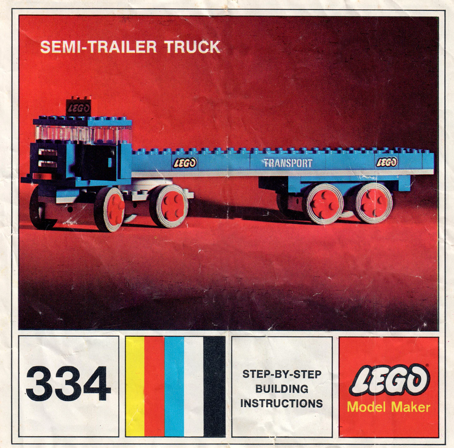 Flatbed truck 乐高 LEGO 334 image 5