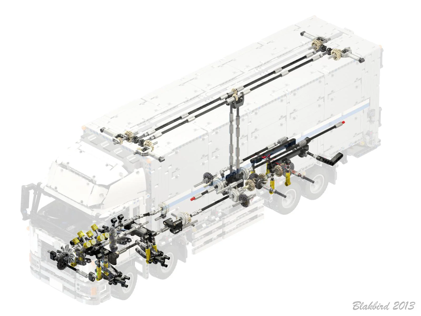 Kawasaki Logistics Trailer Truck 启智乐 23025 image 8