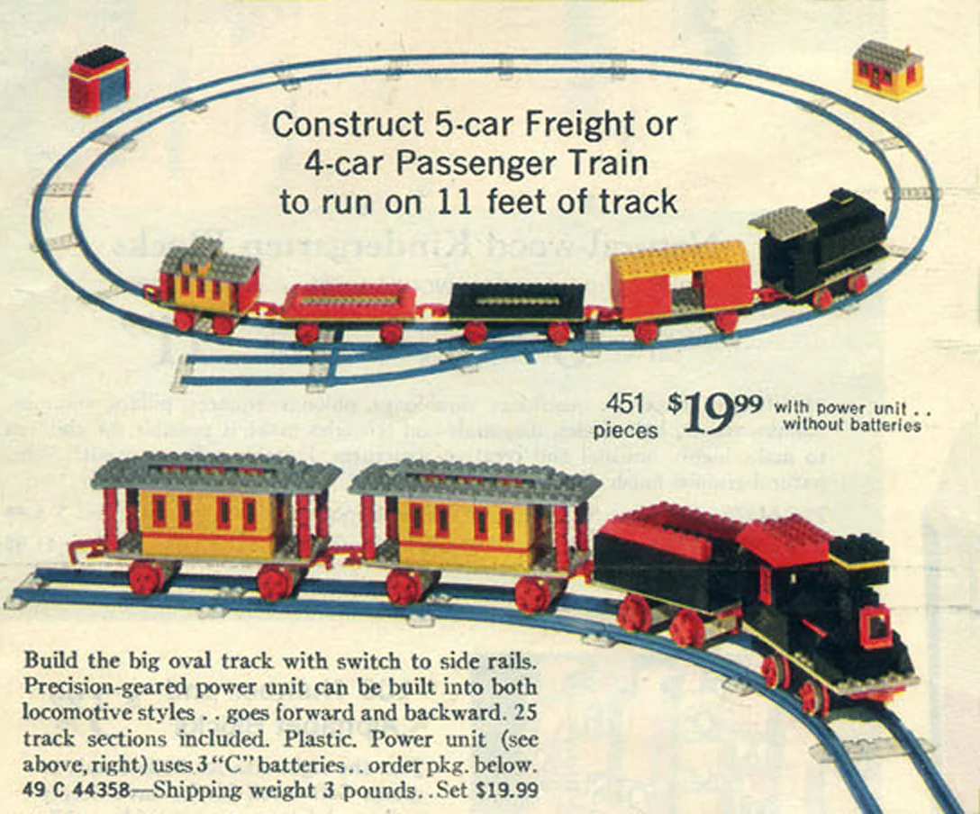 Electric train 乐高 LEGO 139 image 1