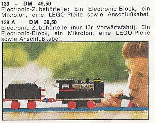 Electric train 乐高 LEGO 139 image 7