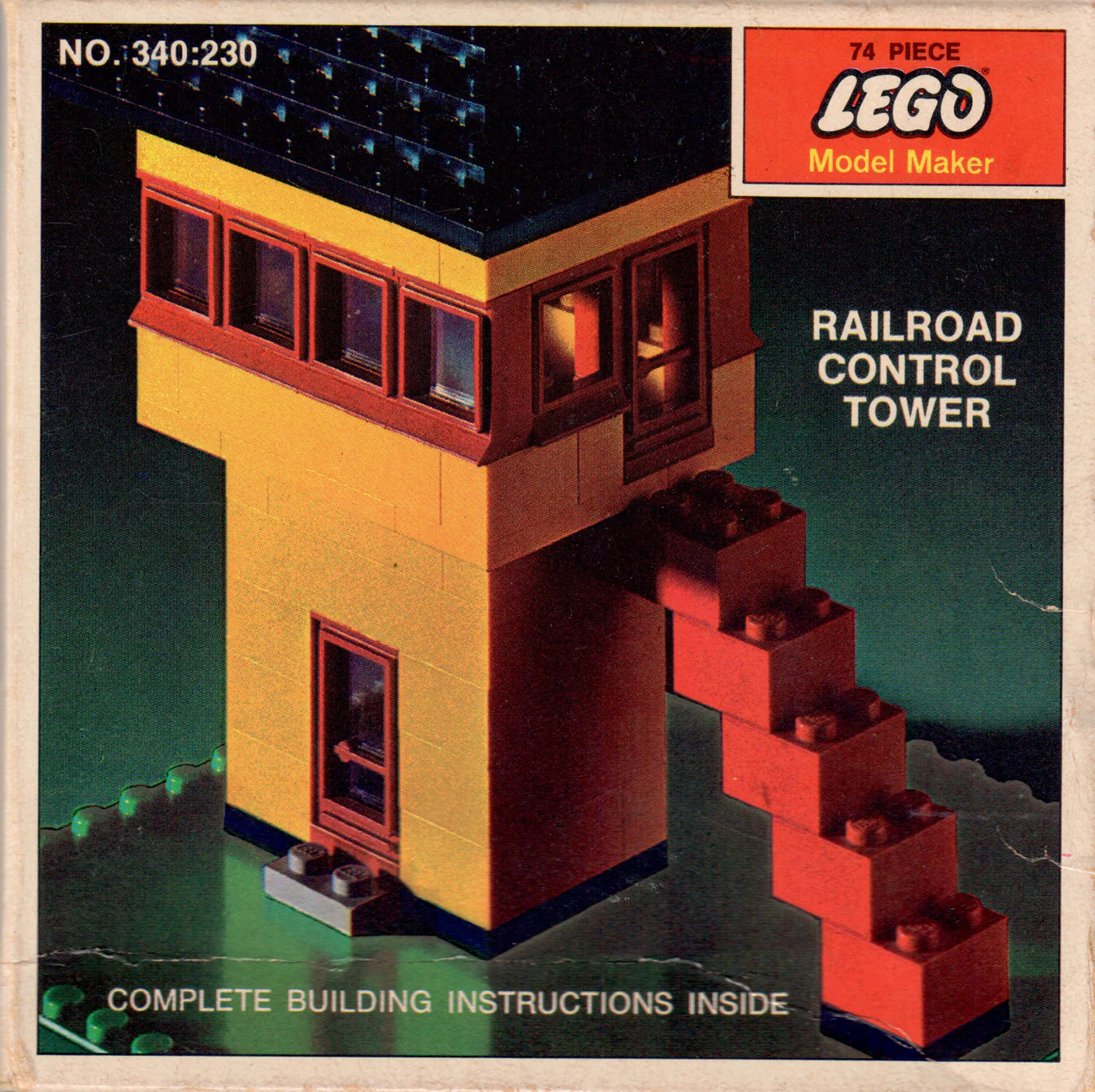 Railway Control Tower 乐高 LEGO 340-4 image 8