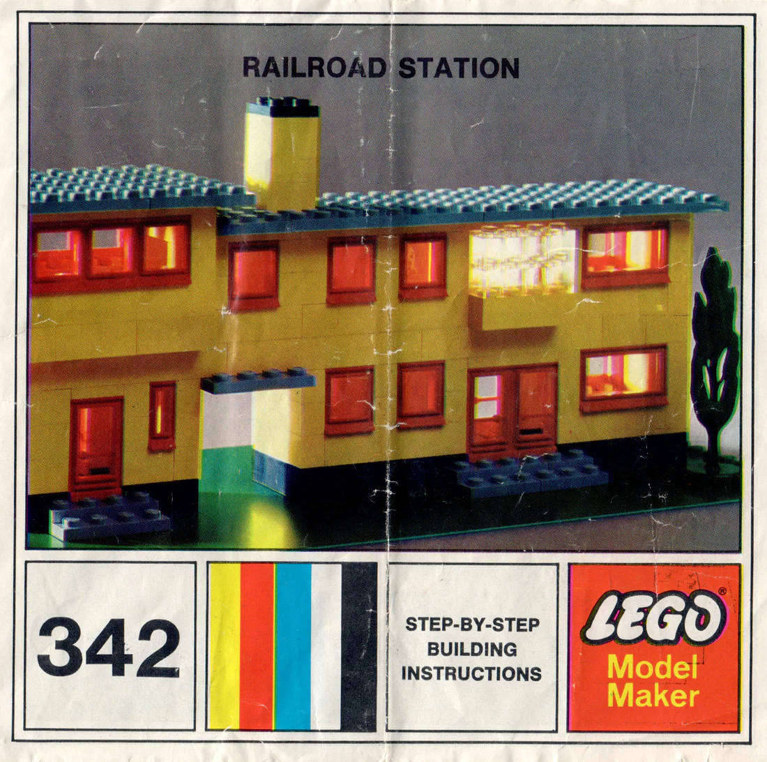 Train Station 乐高 LEGO 342 image 2