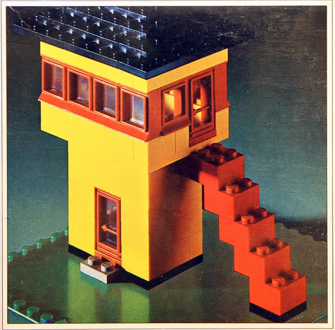 Railway Control Tower 乐高 LEGO 340-4 image 12