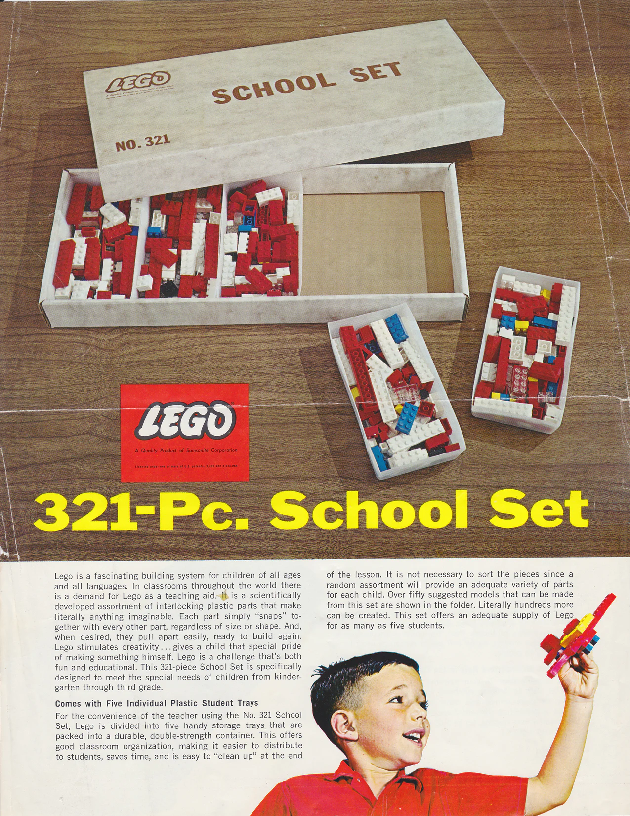 English Translation:

School Setup 乐高 LEGO 321-2