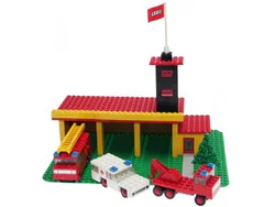 Fire Station and Mini Fire Engine