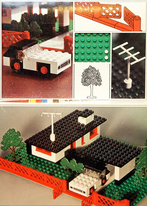 "Miniature Train House" 乐高 LEGO 345 image 1