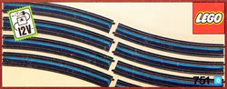 8 Curved 12V Construction Railways