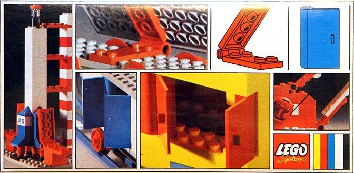 "Twelve doors and five hinges." 乐高 LEGO 906