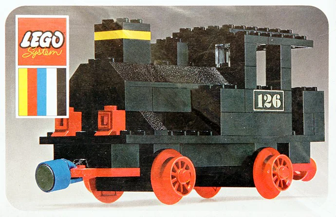 Steam locomotive 乐高 LEGO 126 image 1
