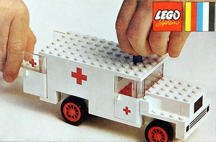 Ambulance 乐高 LEGO 373-2 image 3