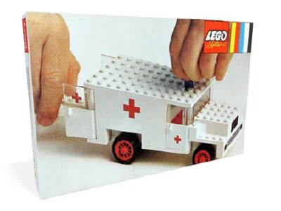 Ambulance 乐高 LEGO 373-2 image 4