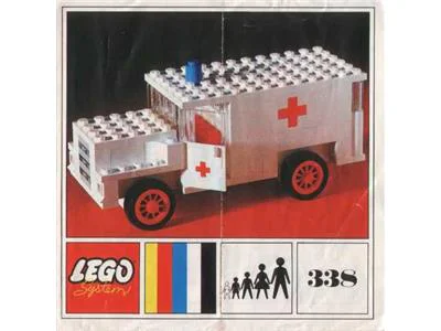 Ambulance 乐高 LEGO 373-2 image 6