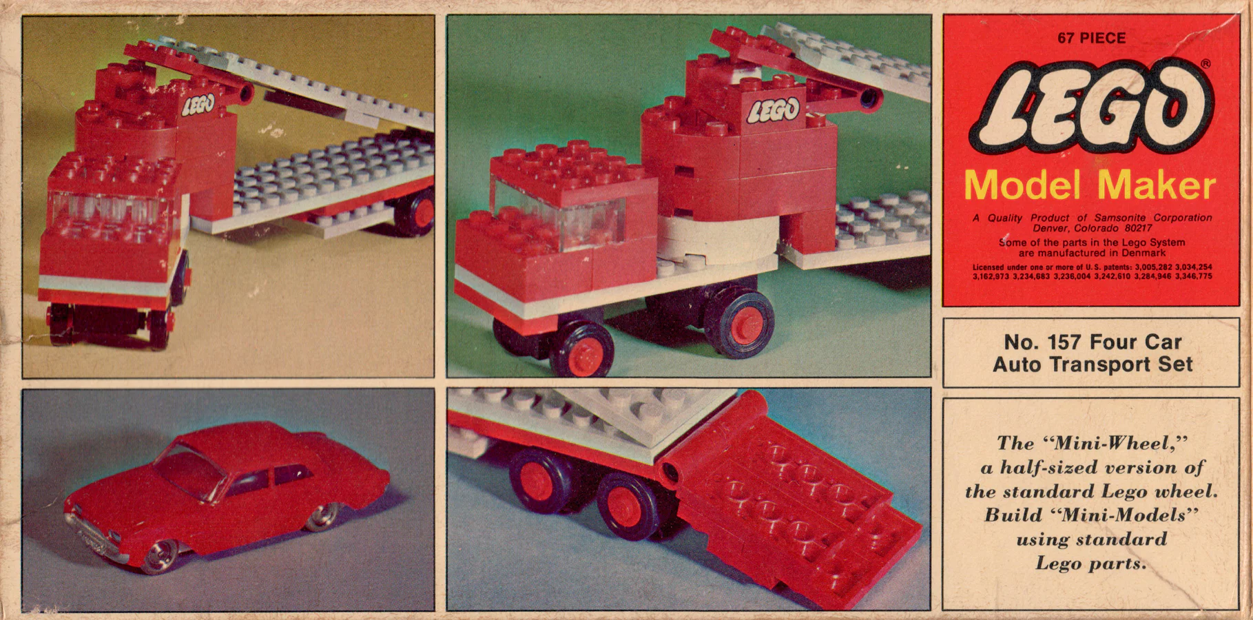 Car Auto Transport 乐高 LEGO 157-3 image 4