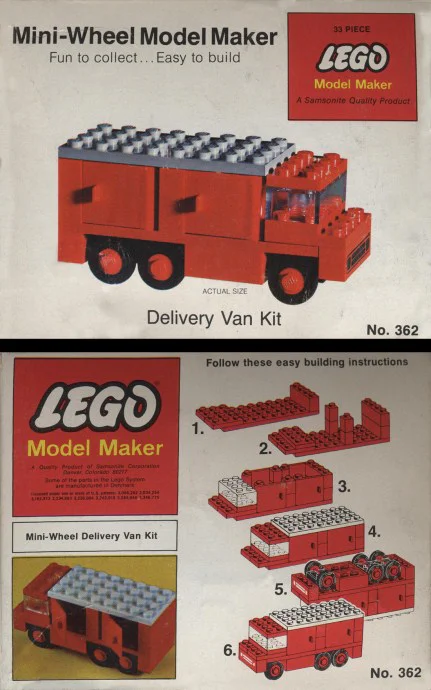 Mini Wheel Car and Truck Set 乐高 LEGO 348-2 image 14