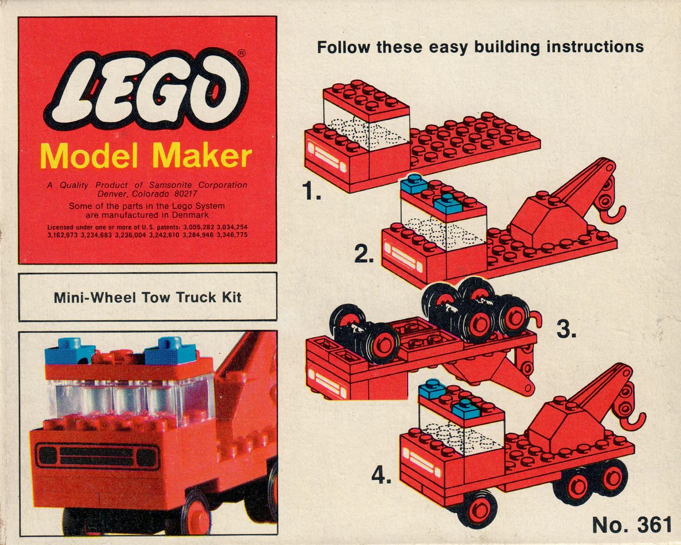 Mini Wheel Car and Truck Set 乐高 LEGO 348-2 image 15