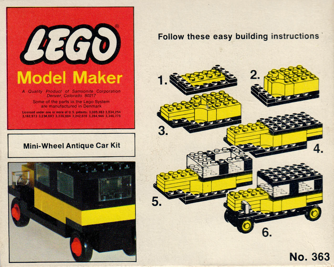 Mini Wheel Car and Truck Set 乐高 LEGO 348-2 image 20