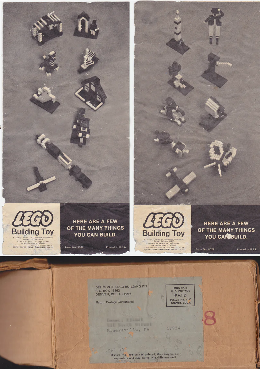Fruit and Vegetable Container Set 乐高 LEGO DELMONTE1