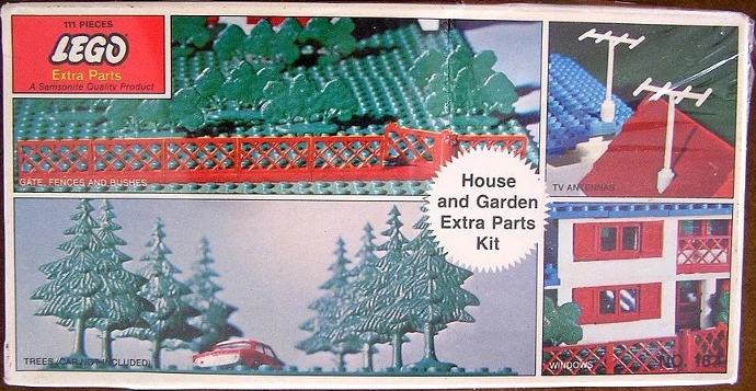 House and Garden Extra Parts Kit 乐高 LEGO 167-2 image 1