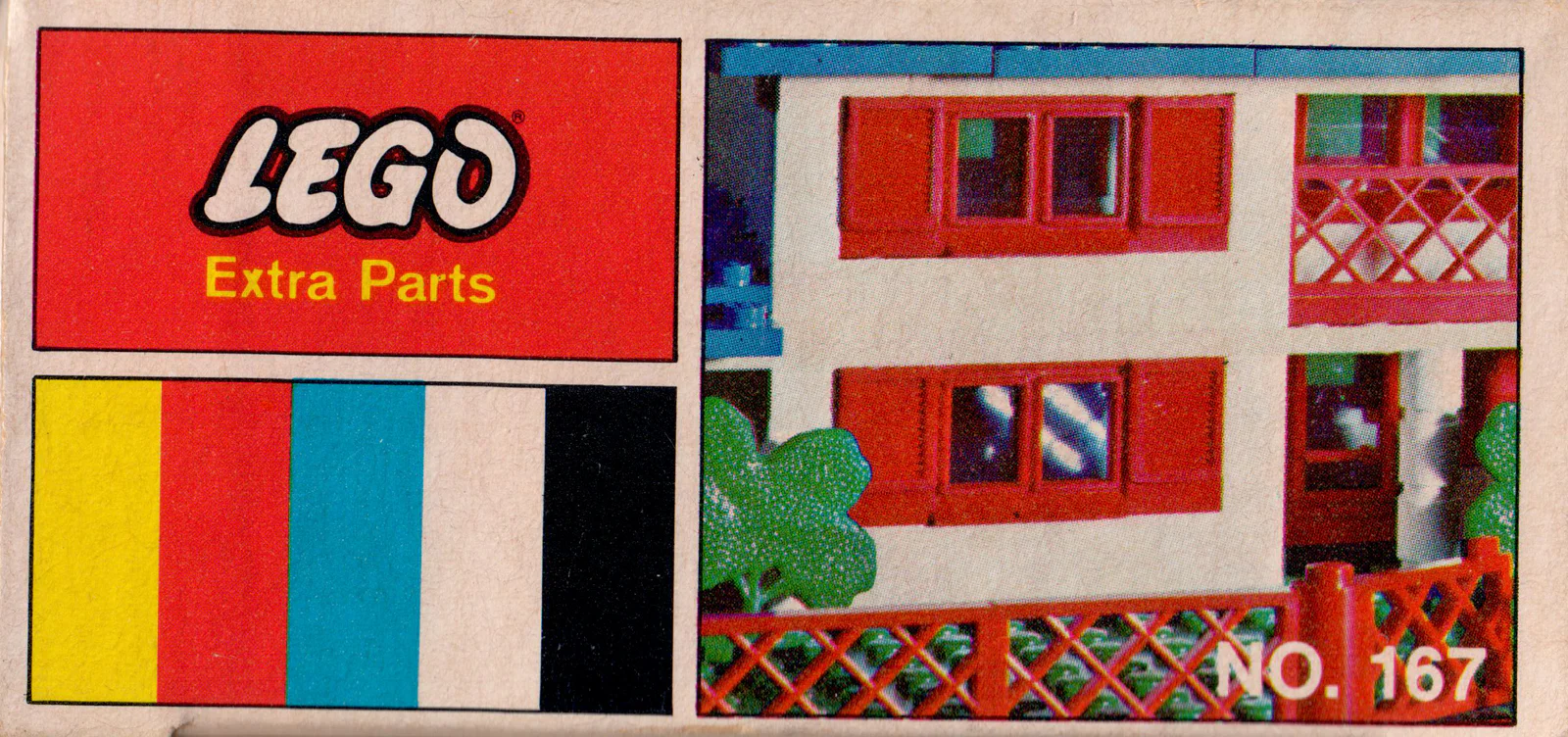 House and Garden Extra Parts Kit 乐高 LEGO 167-2 image 2