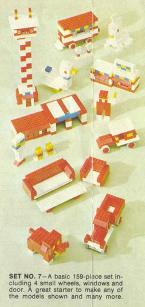 Legal Basic Set No. 7 (Kraft Velveeta) 乐高 LEGO 7-5
